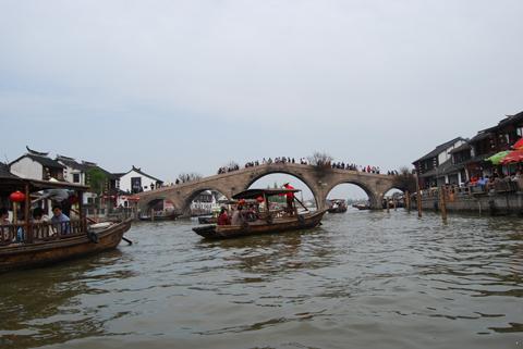 上海沪工阀门厂古镇朱家角户外旅游（图5）