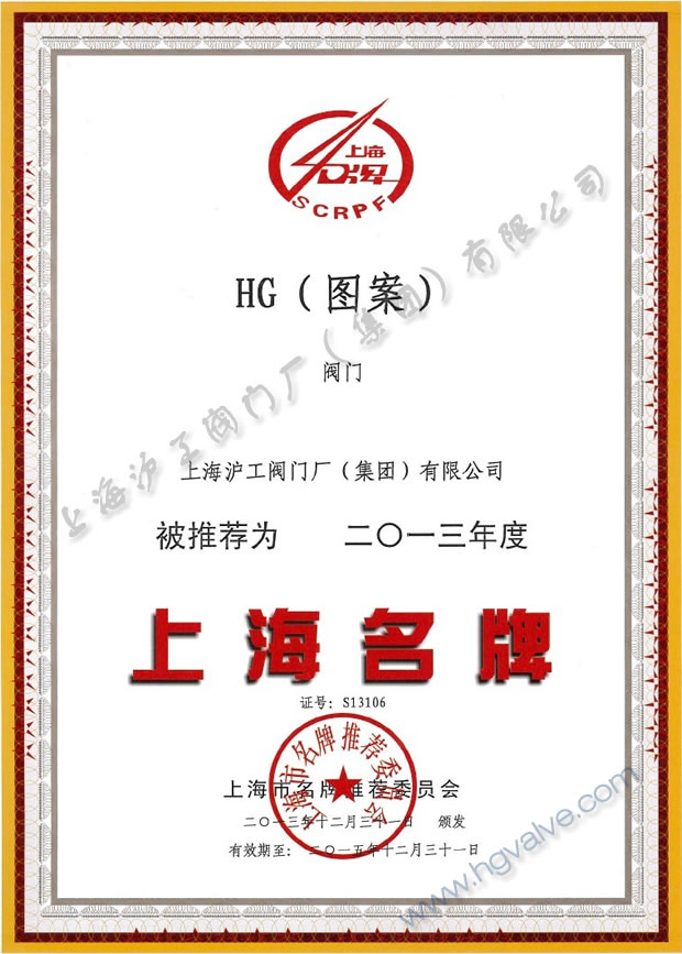 悟空平台-上海名牌证书（2013年度）