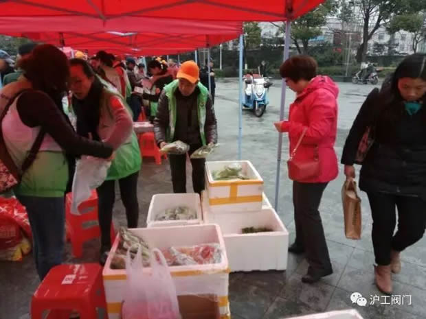 上海沪工阀门厂集团参加“爱·公益 行·温暖”两新组织志愿者服务活动（图4）